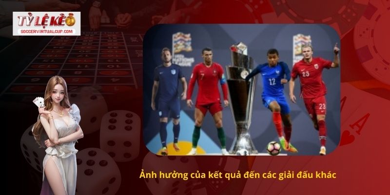 Ảnh hưởng của kết quả đến các giải đấu khác